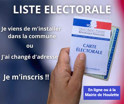 Inscription sur la liste électorale